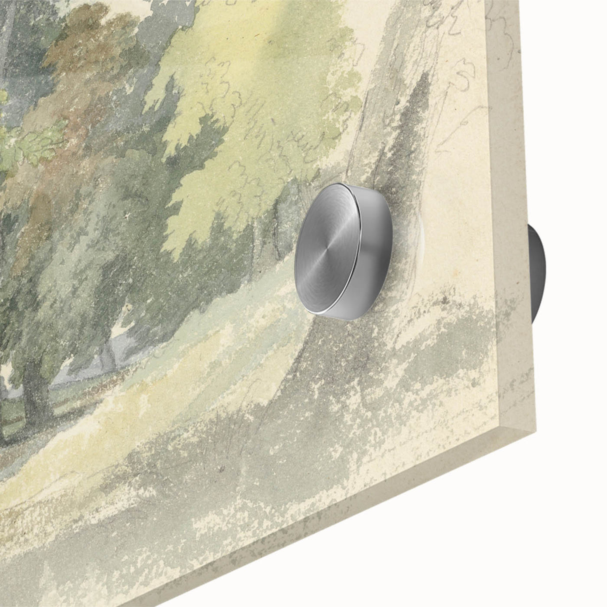 Classic Romantic Paintings: Peaceful Woodland Glade Illustration