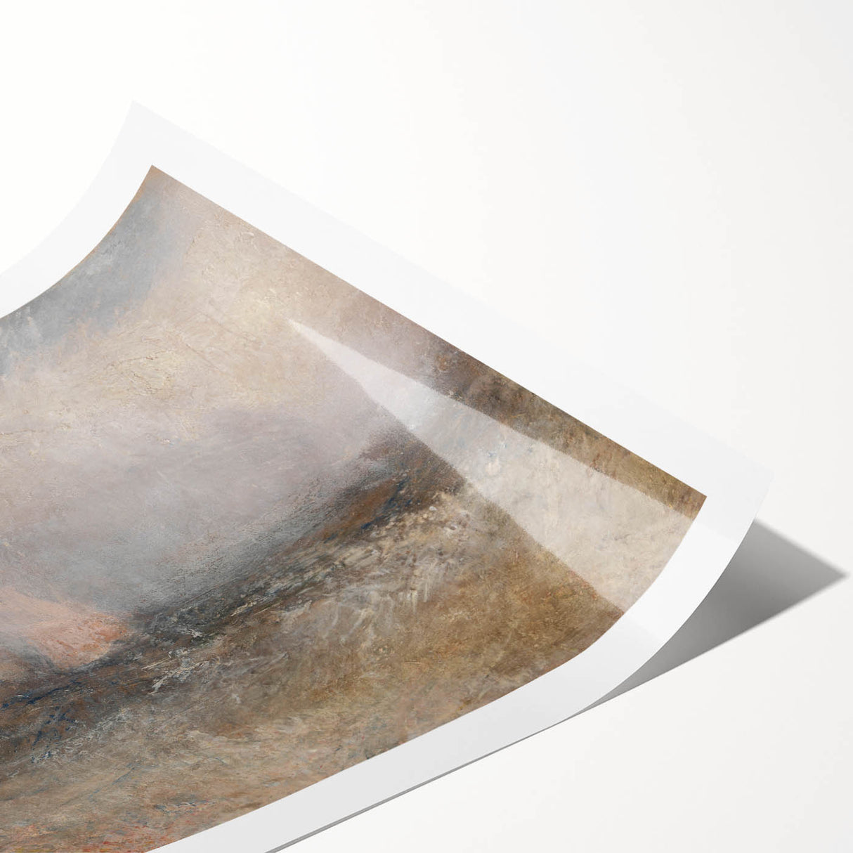 Romanticism Art: Sublime Seascape "Off the Nore"