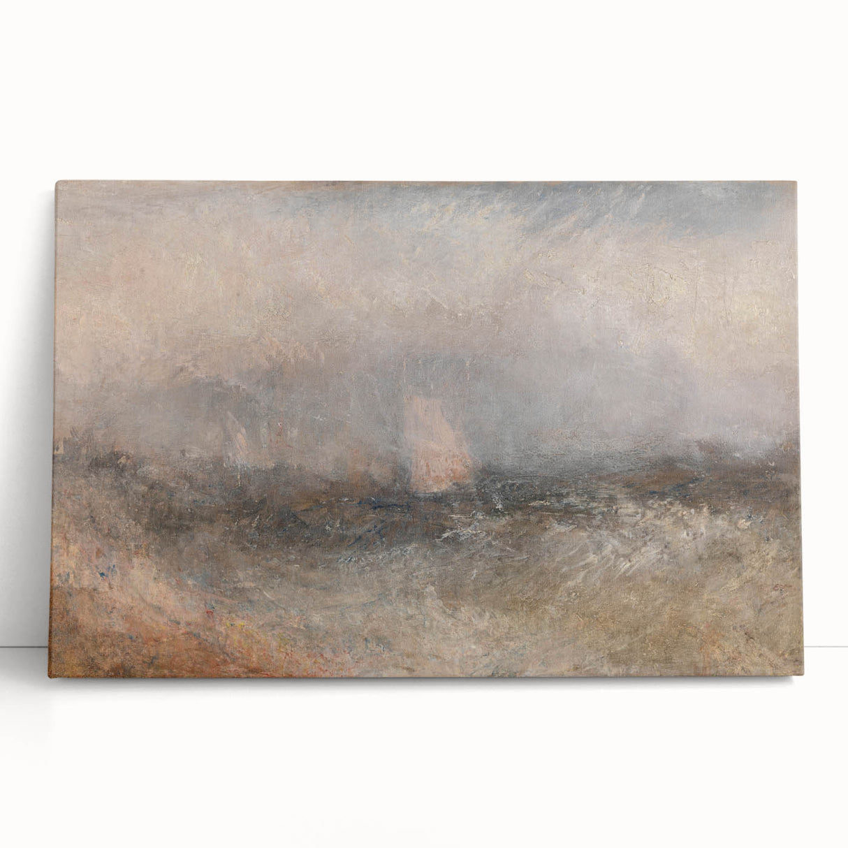 Romanticism Art: Sublime Seascape "Off the Nore"