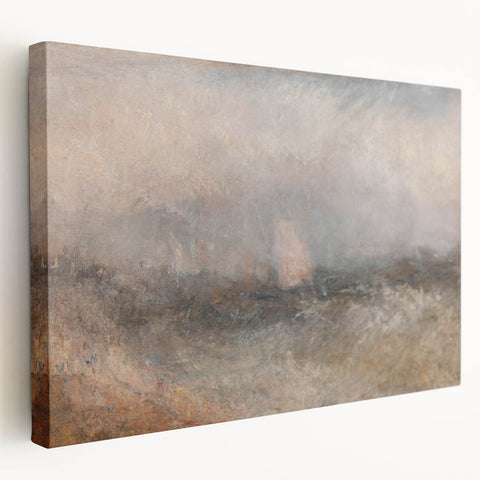 Romanticism Art: Sublime Seascape "Off the Nore"