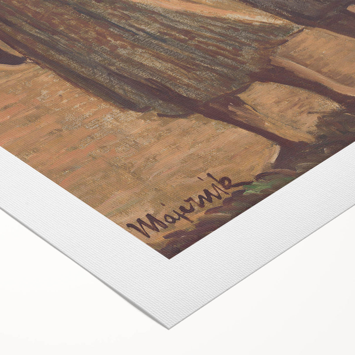 Expressionist Water Bearers – Rustic Figurative Wall Art