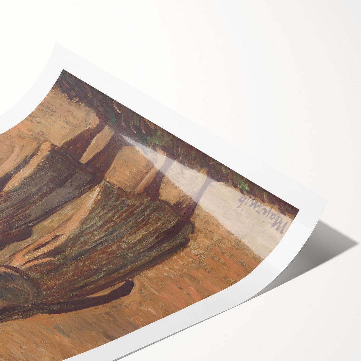 Expressionist Water Bearers – Rustic Figurative Wall Art