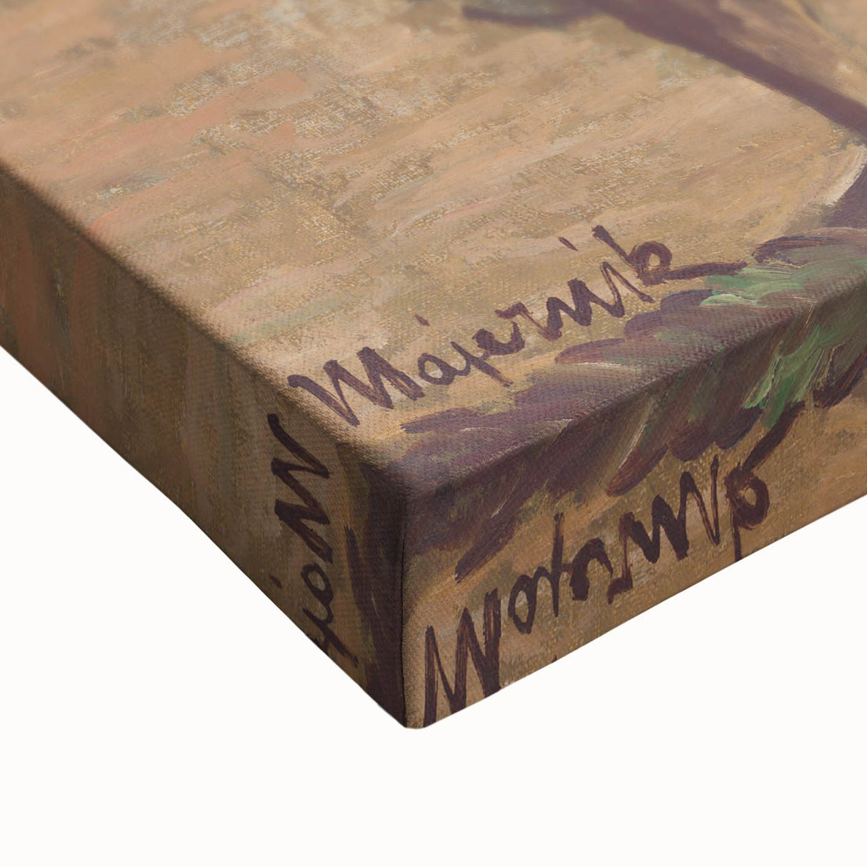 Expressionist Water Bearers – Rustic Figurative Wall Art