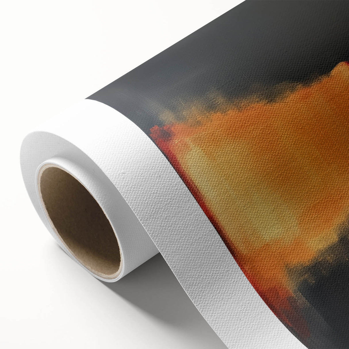 Colorful Abstract Wall Art – Red, Gold & Black Modern Expression