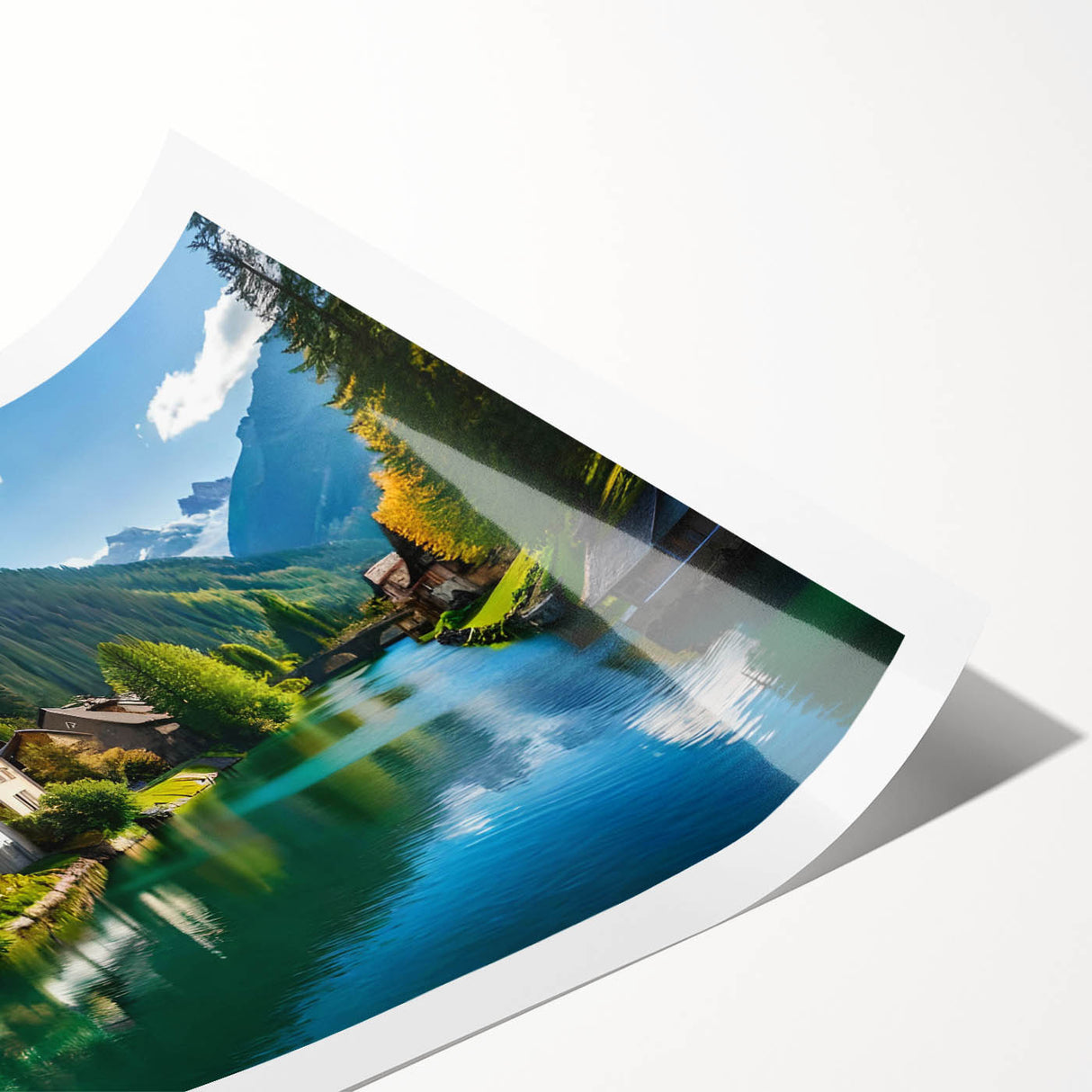 Extra large wall art featuring line art flowers in muted earth tones on a rolled canvas, ideal for large living room spaces.