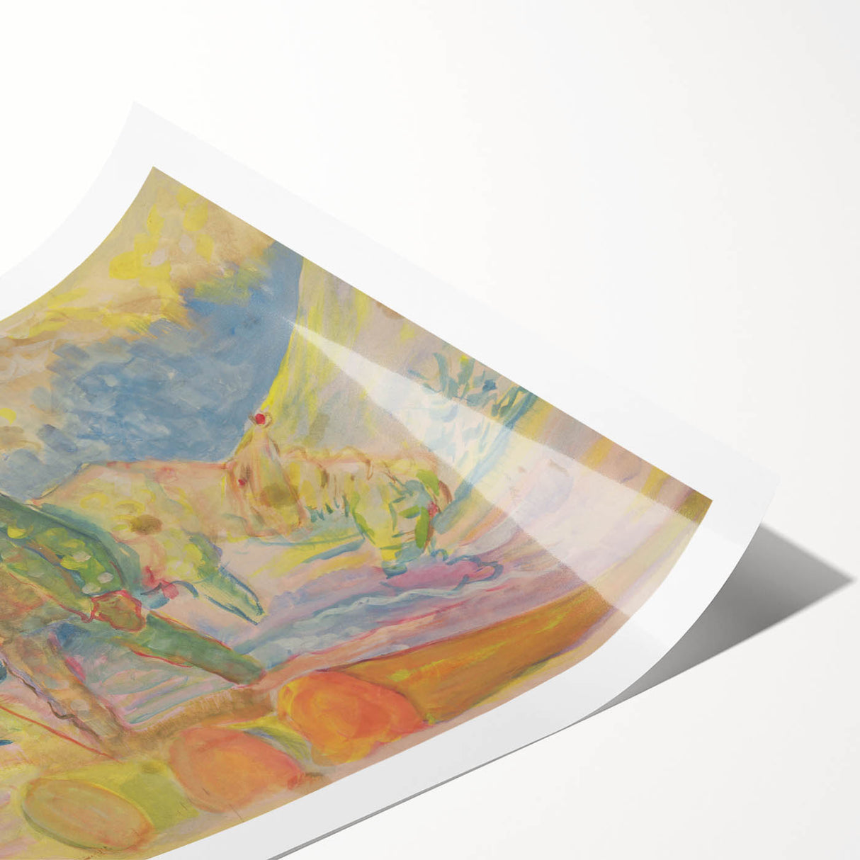 Expressionist Art - Weighing Wood by Weisz-Kubínčan - Vibrant Masterpiece