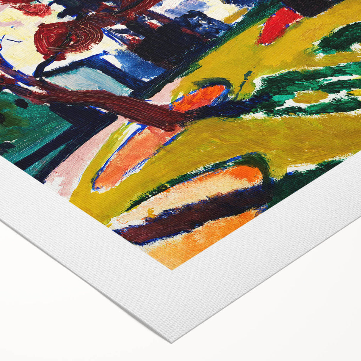 Expressionist Art - Winds by Henry Lyman Sayen - Colorful Landscape