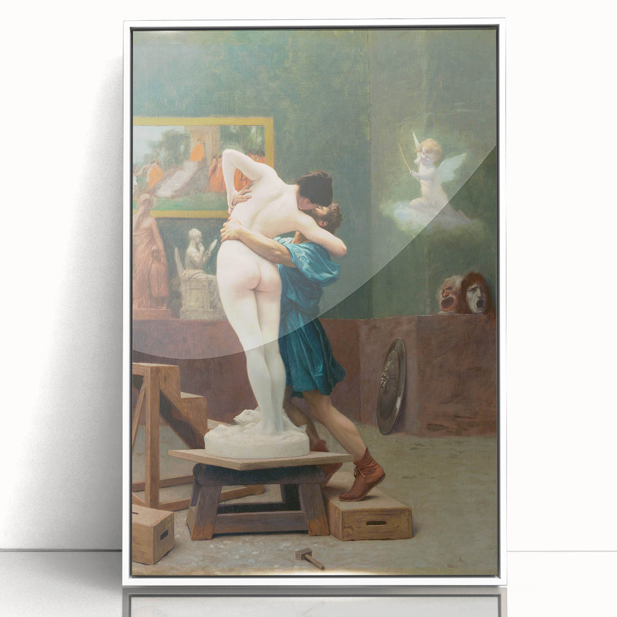 Famous Romantic Era Art: Pygmalion and Galatea by Jean-Léon Gérôme