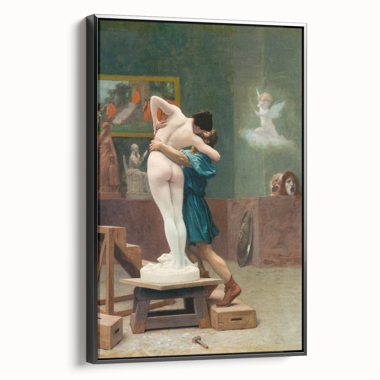 Famous Romantic Era Art: Pygmalion and Galatea by Jean-Léon Gérôme
