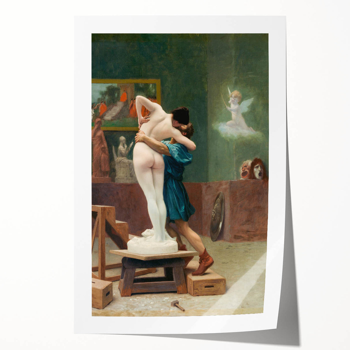 Famous Romantic Era Art: Pygmalion and Galatea by Jean-Léon Gérôme