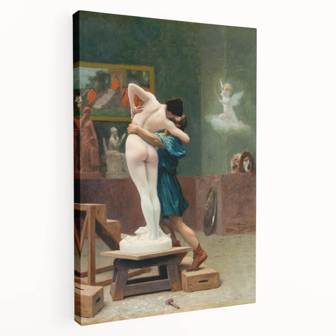 Famous Romantic Era Art: Pygmalion and Galatea by Jean-Léon Gérôme