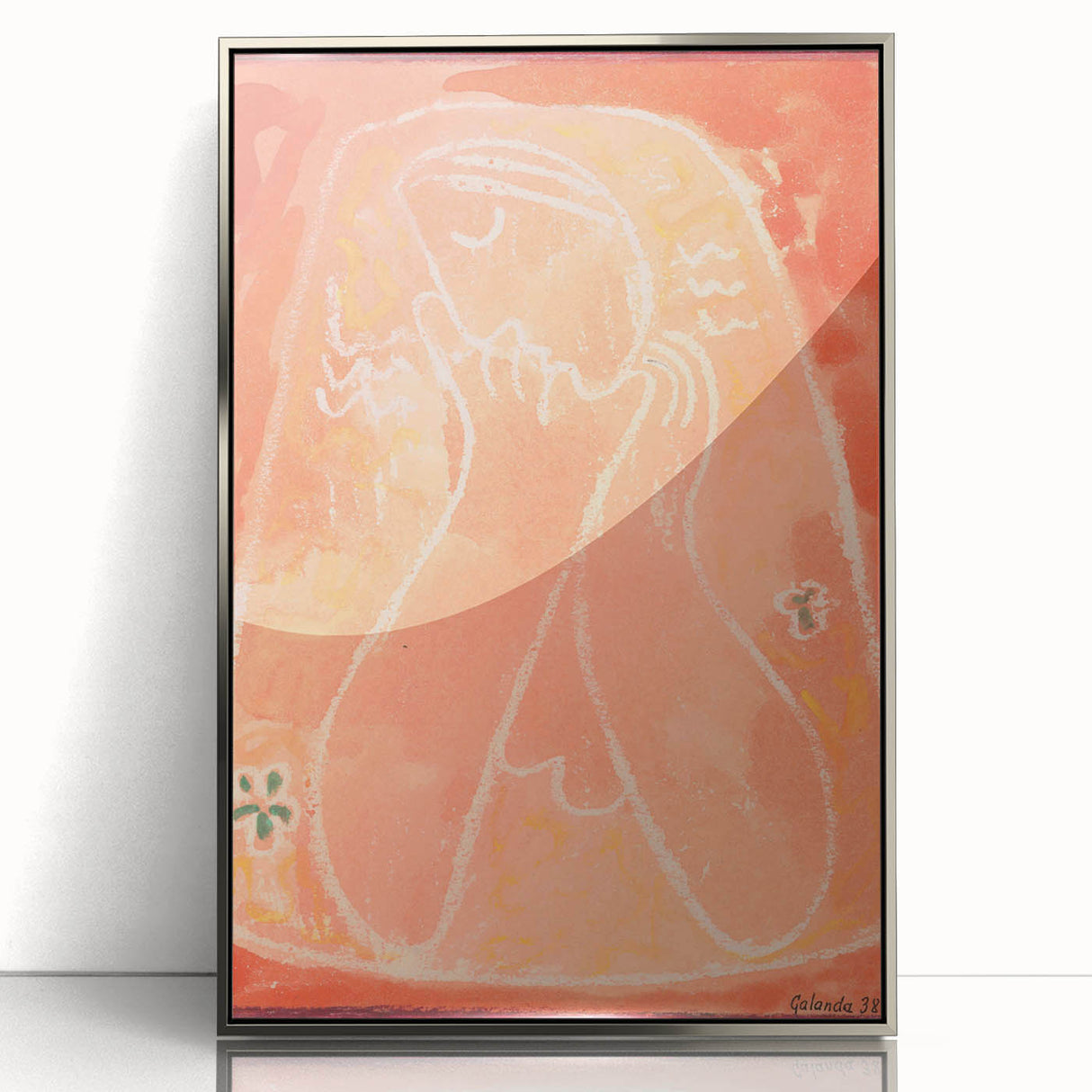 Romantic Art Prints: Thoughtful by Mikuláš Galanda