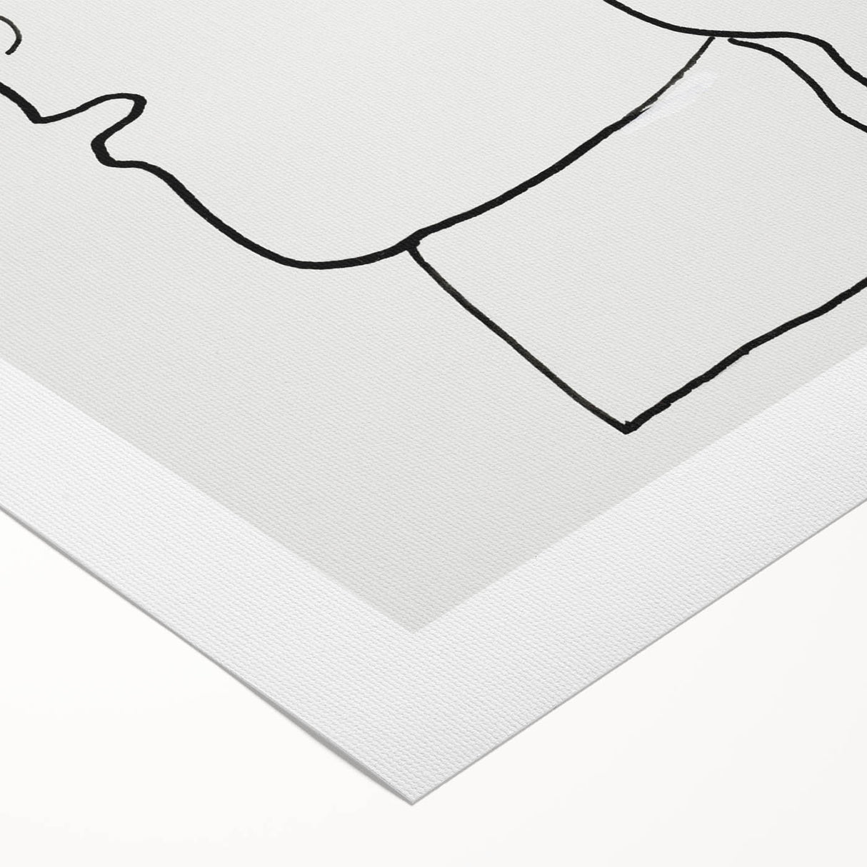 Expressionist Art - "Woman's Head" by Leo Gestel - Elegant Line Drawing