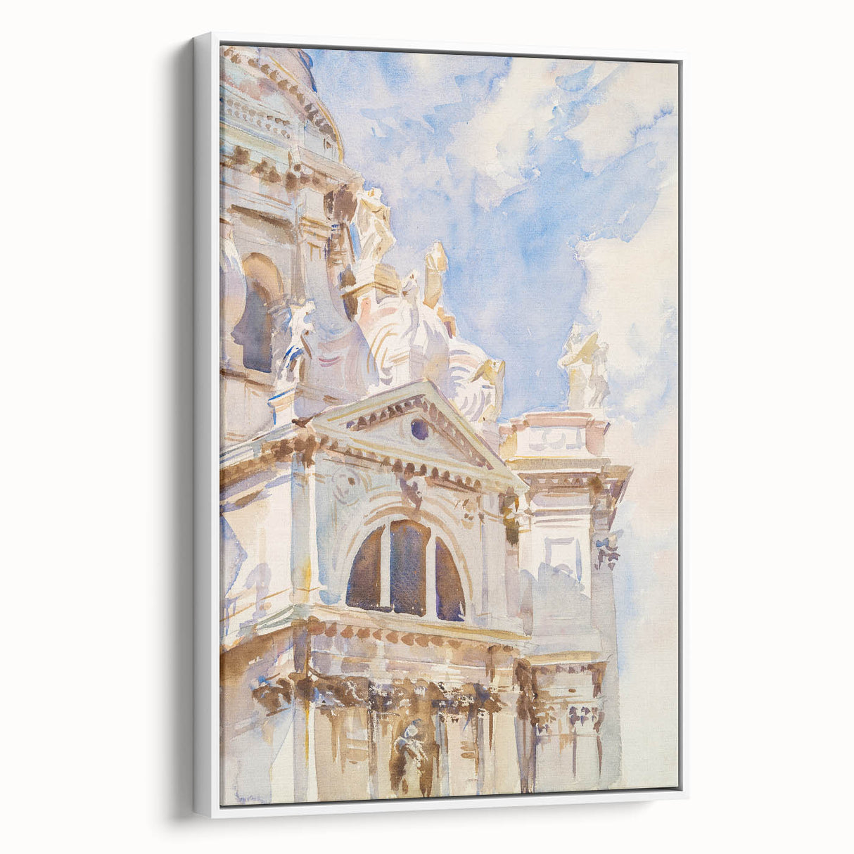 Romantic Art Prints: The Salute, Venice by John Singer Sargent