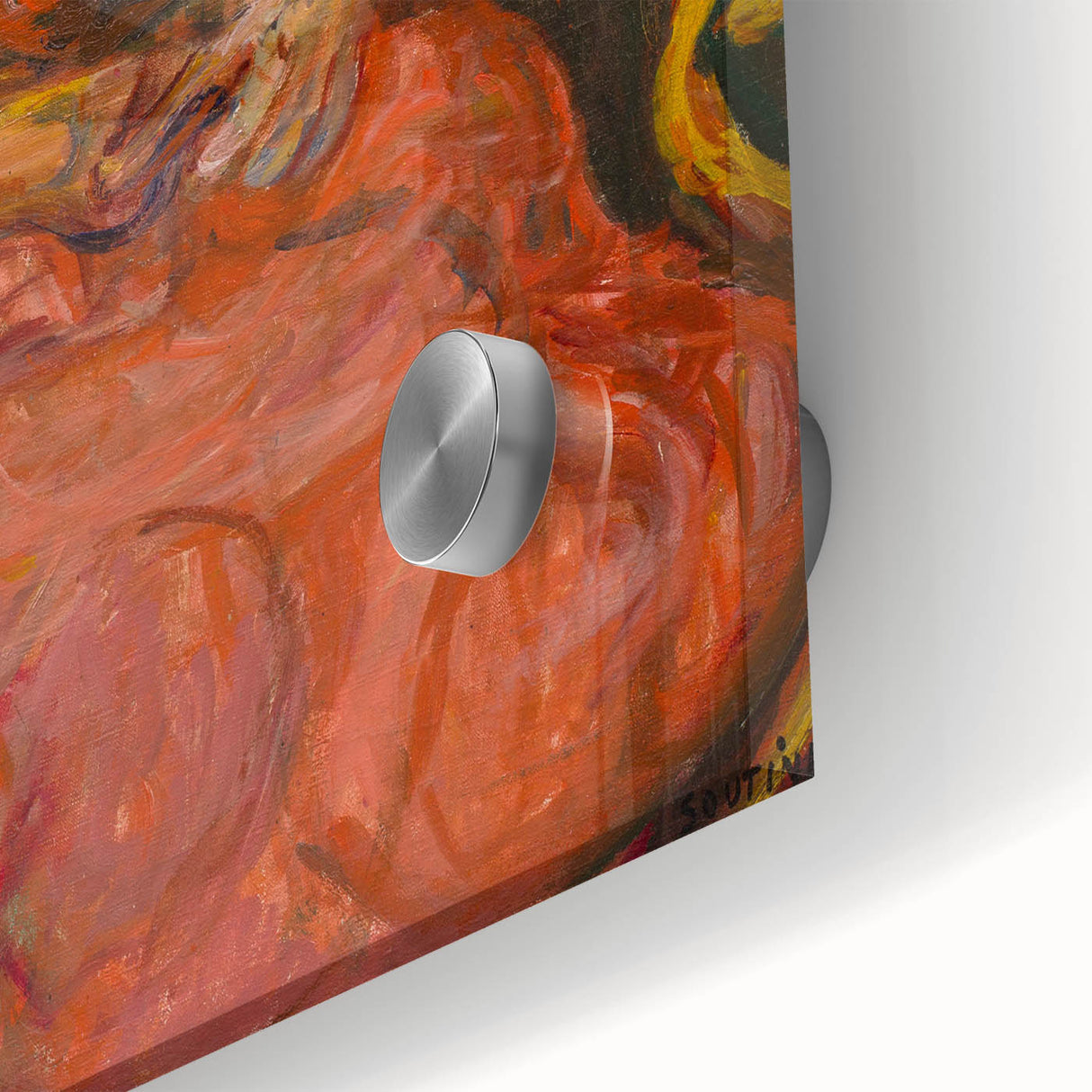 Expressionist Woman in Pink – Bold Figurative Wall Art