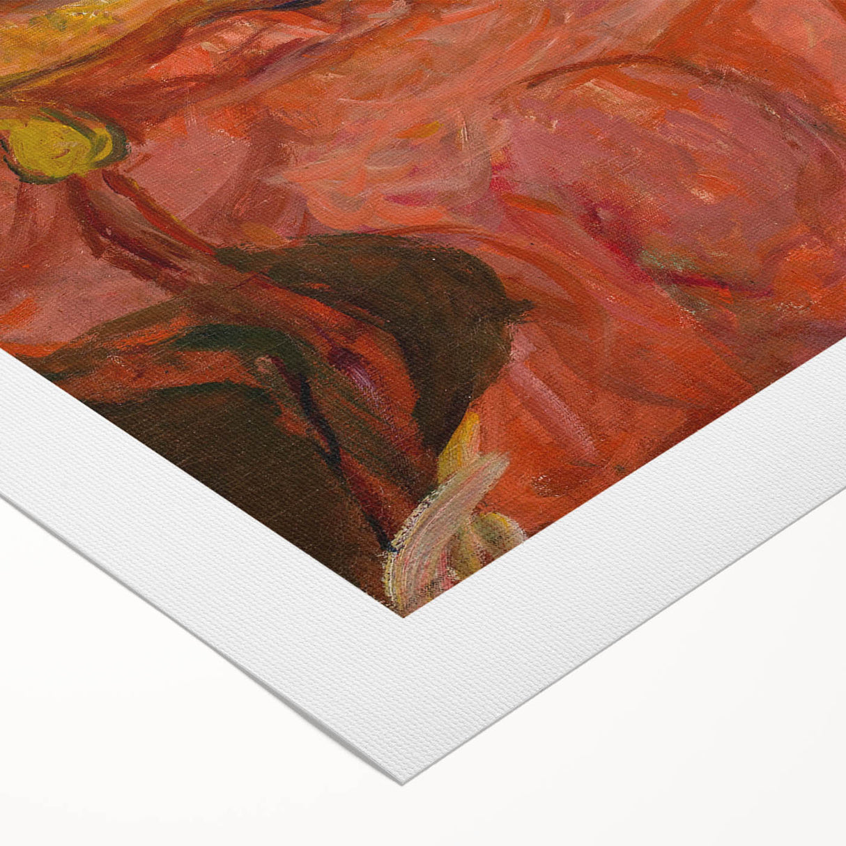 Expressionist Woman in Pink – Bold Figurative Wall Art