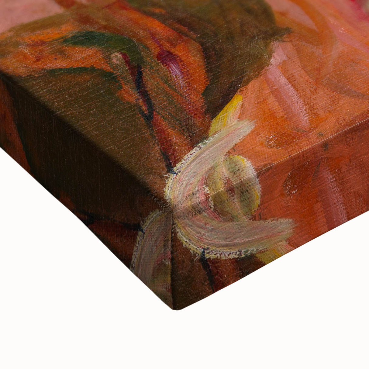 Expressionist Woman in Pink – Bold Figurative Wall Art