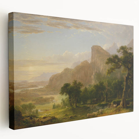 Romanticism Art Landscape - Famous Romantic Era Canvas Print