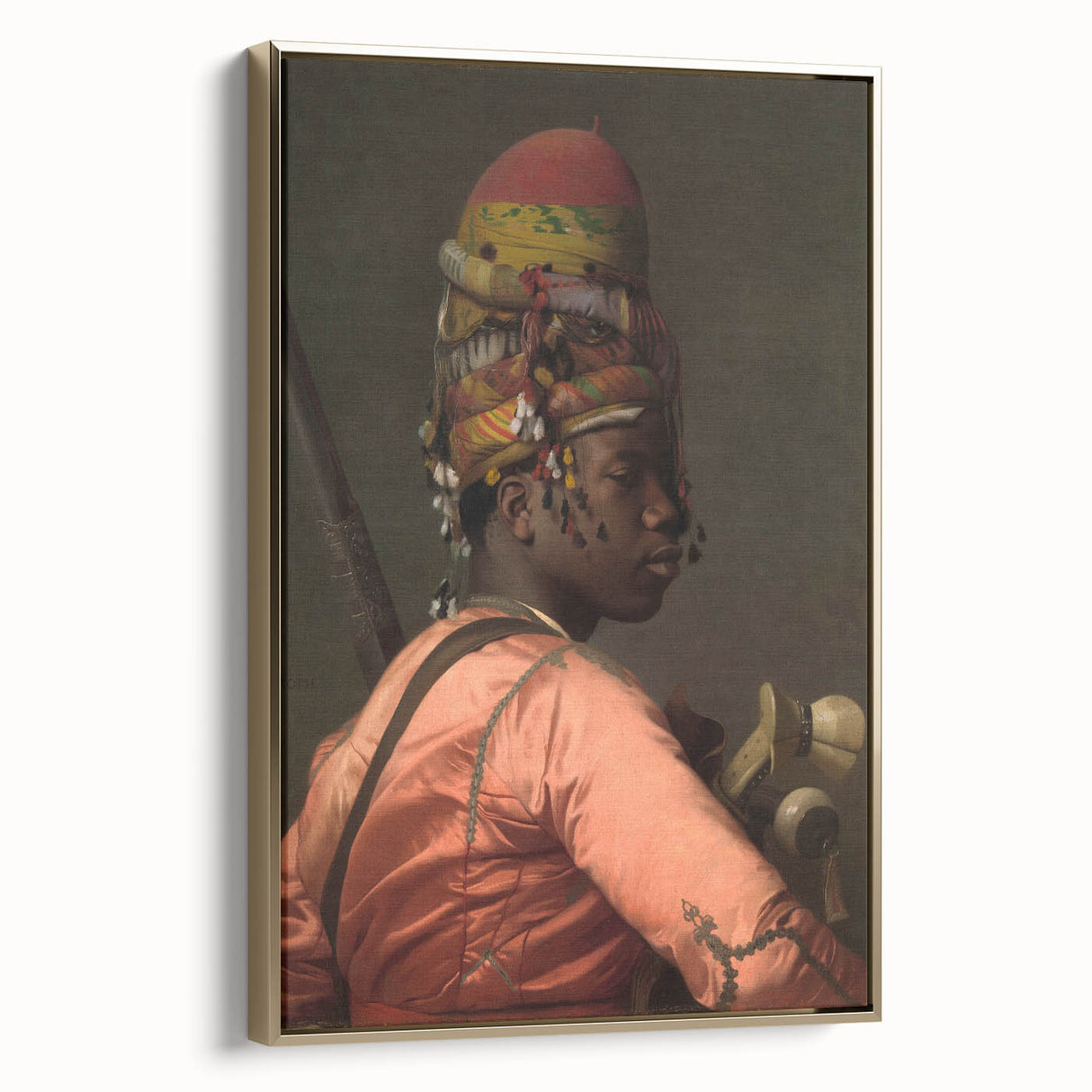 Classic Romantic Portrait - Famous Romanticism Art on Canvas