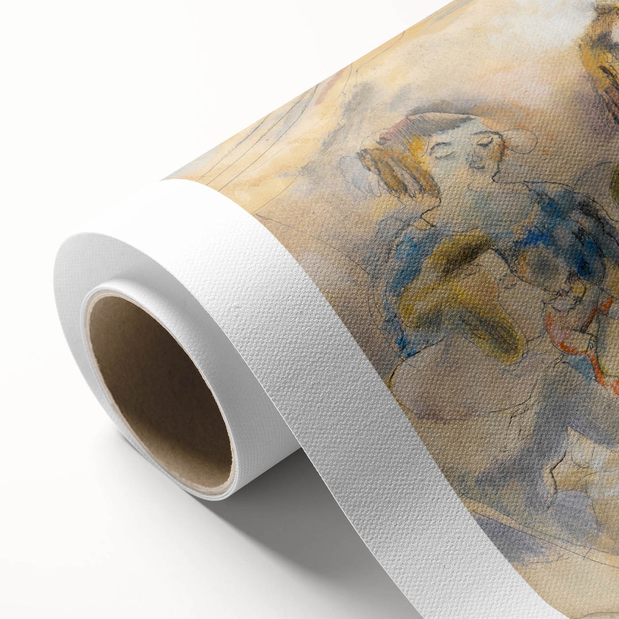 Expressionist Art - "Woman with Baby Carriage" - Abstract Expressionism