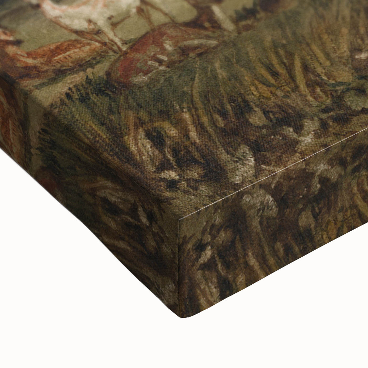 Romanticism Art of Hampton Court - Classic Romantic Era Canvas