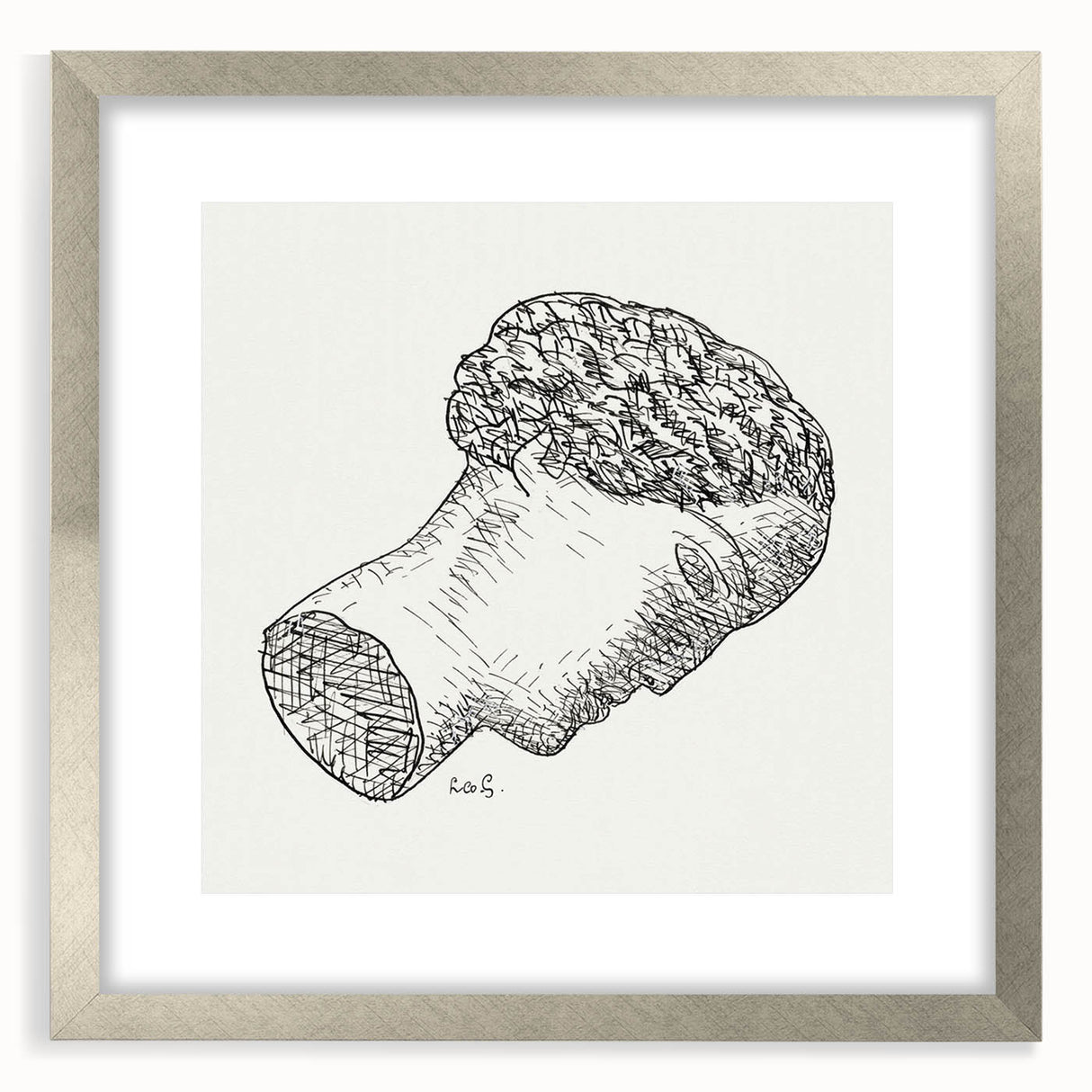 Expressionist Art - "Woman" by Leo Gestel - Abstract Minimalist Style