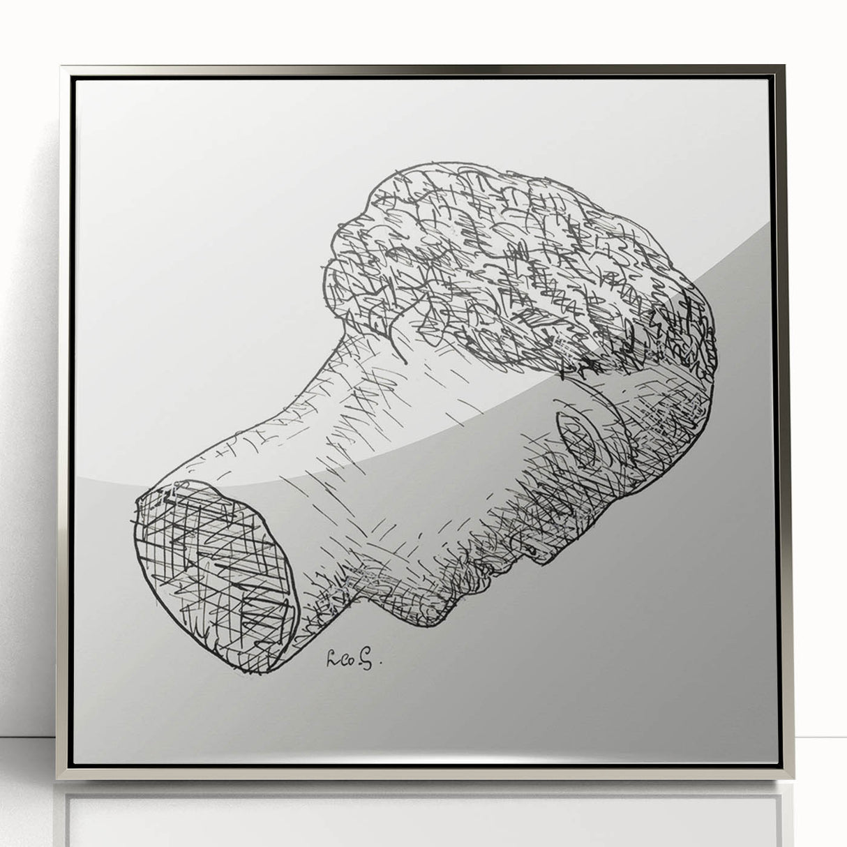 Expressionist Art - "Woman" by Leo Gestel - Abstract Minimalist Style