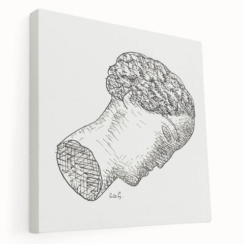 Expressionist Art - "Woman" by Leo Gestel - Abstract Minimalist Style