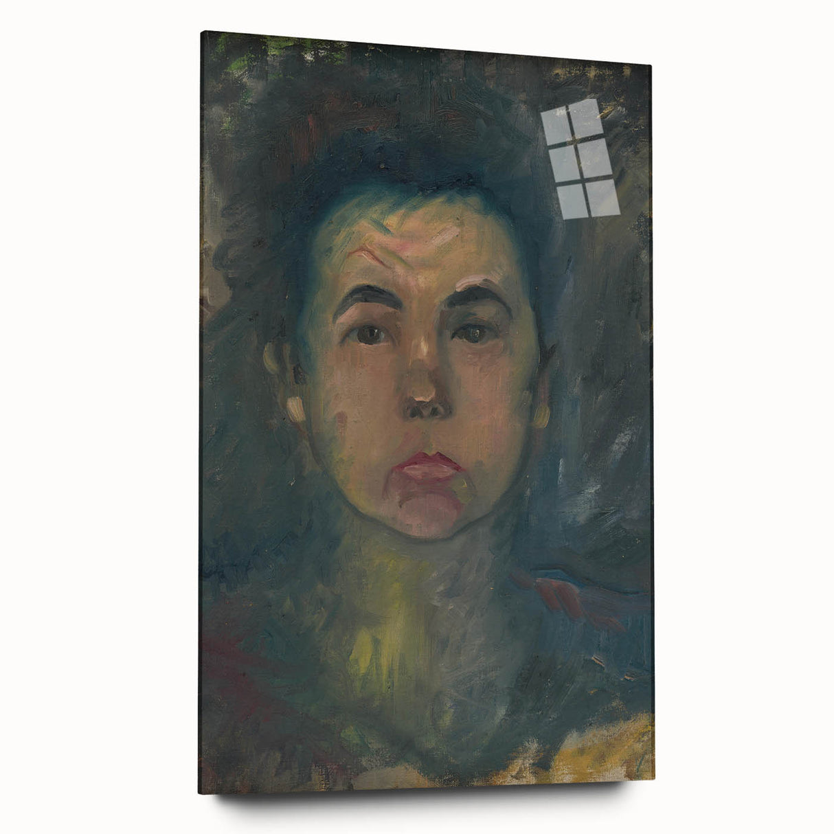 Expressionist Portrait of a Woman – Abstract Figurative Wall Art