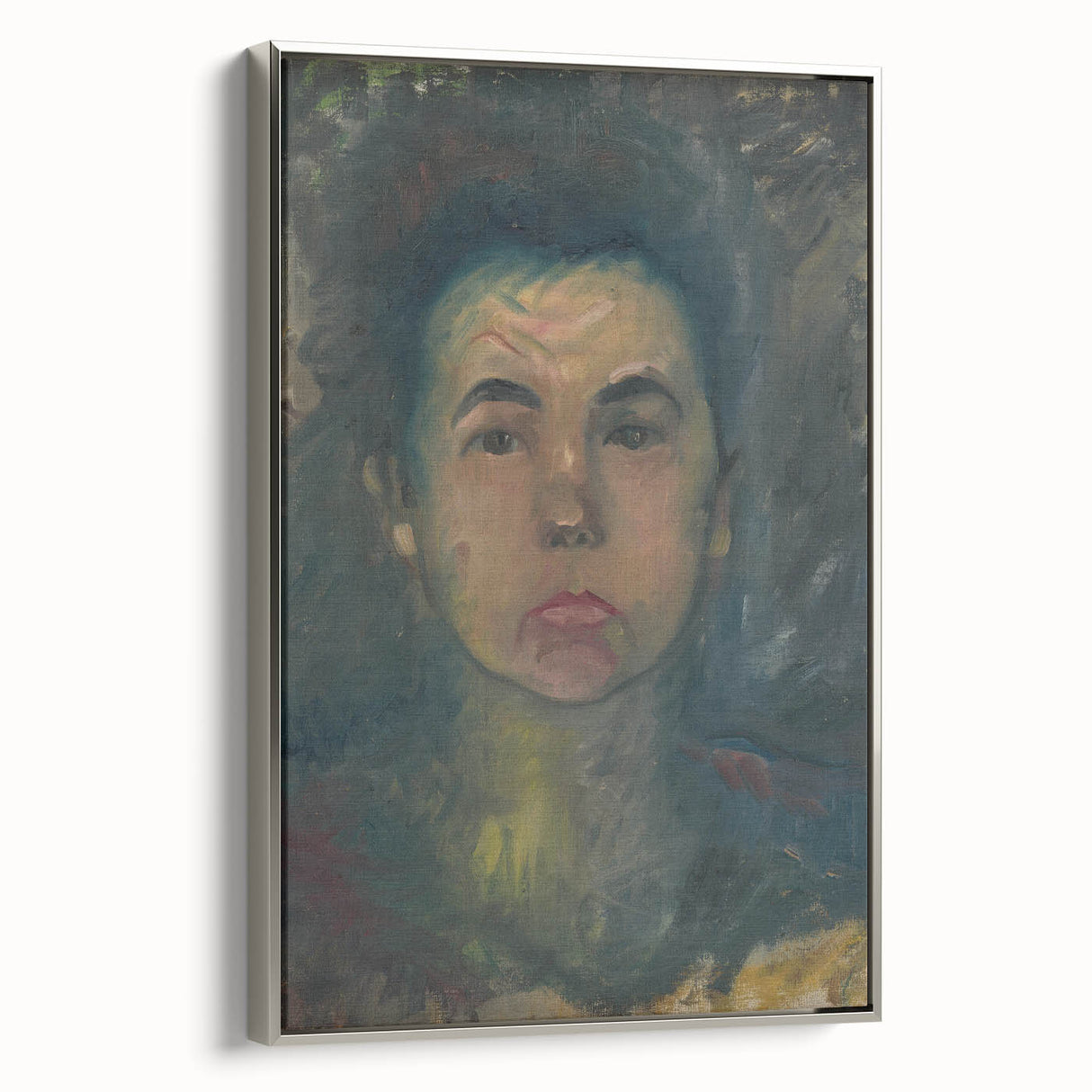 Expressionist Portrait of a Woman – Abstract Figurative Wall Art