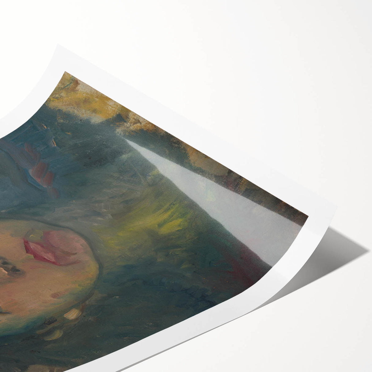 Expressionist Portrait of a Woman – Abstract Figurative Wall Art