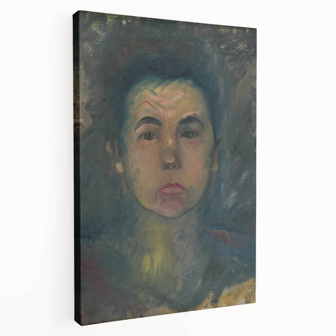 Expressionist Portrait of a Woman – Abstract Figurative Wall Art