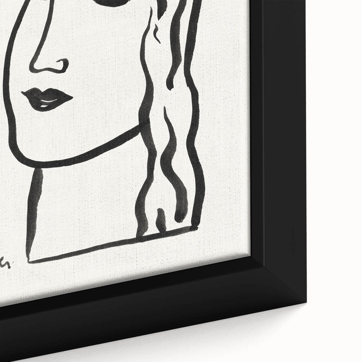 Expressionist Art - "Woman's Head" by Leo Gestel - Minimalist Portrait