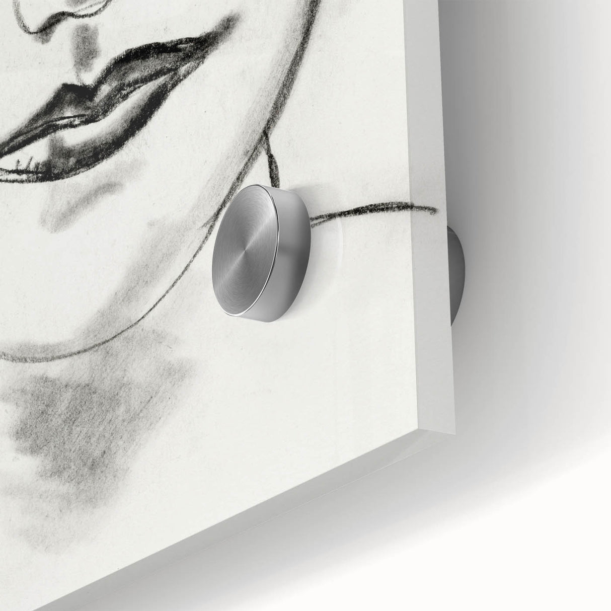 Expressionist Art - "Woman's Head" by Leo Gestel - Charcoal Portrait