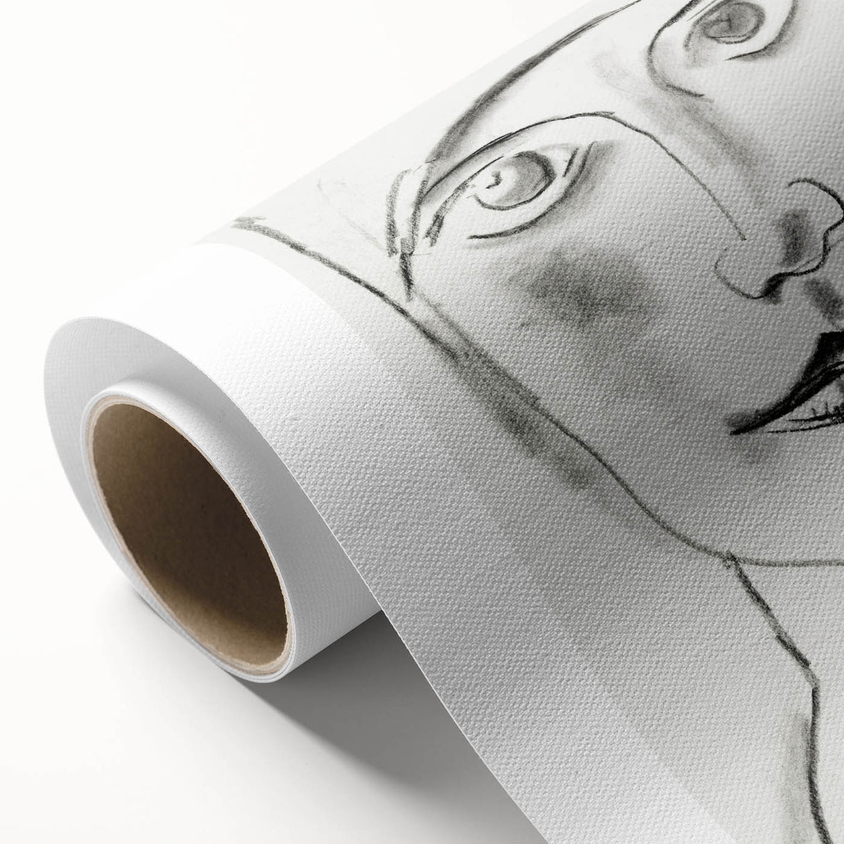 Expressionist Art - "Woman's Head" by Leo Gestel - Charcoal Portrait