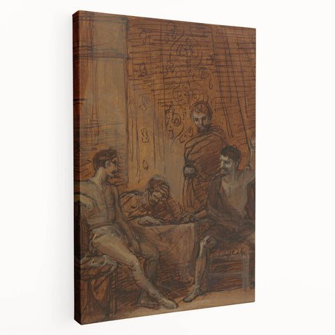 Hotspur and the Plotters - Romanticism Art by Robert Smirke