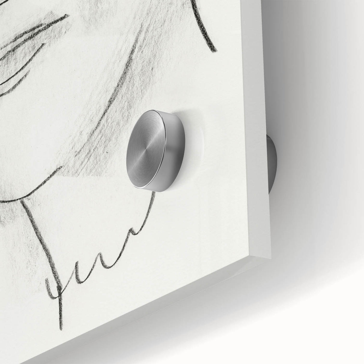 Expressionist Art - "Woman's Head and Face" by Leo Gestel - Charcoal Abstract