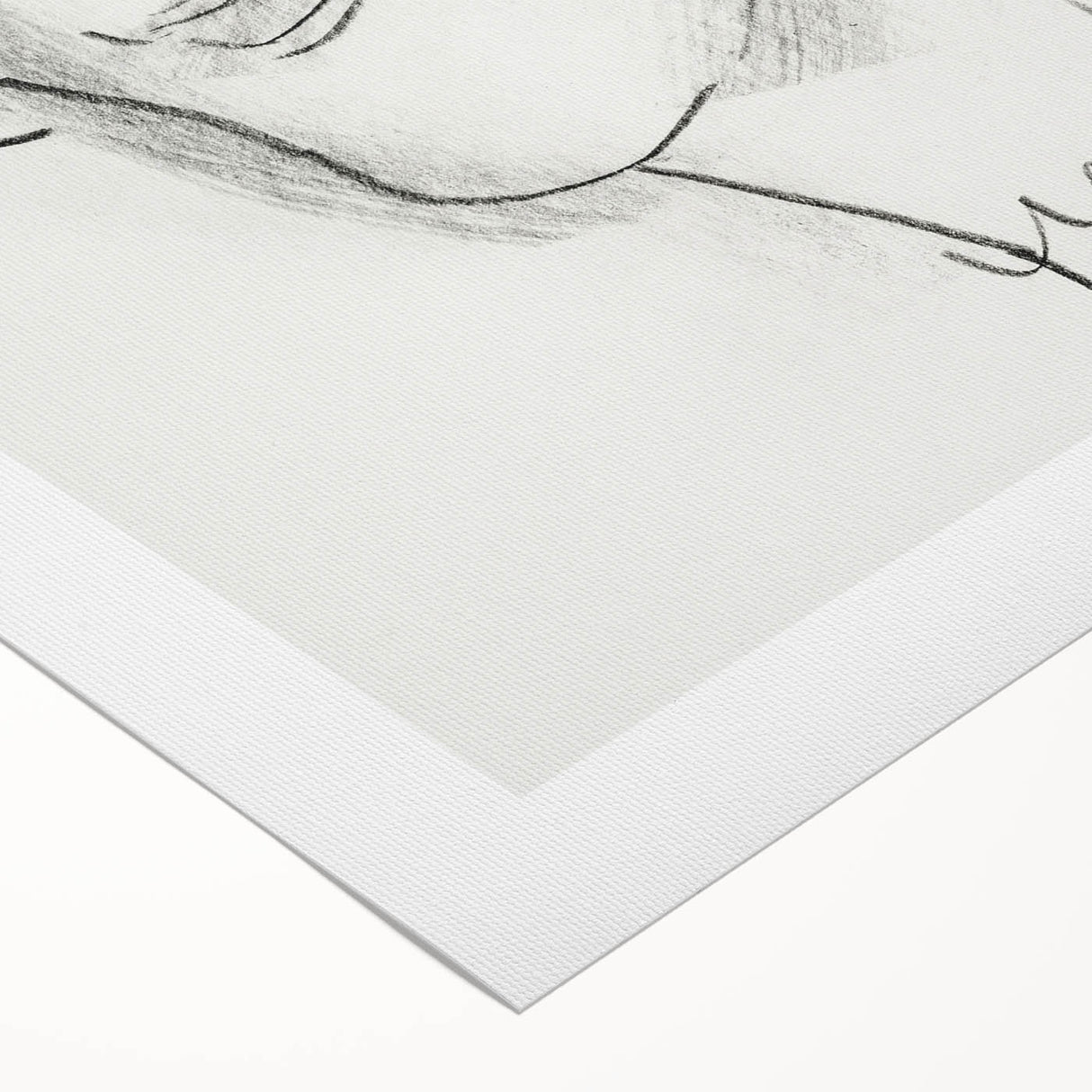 Expressionist Art - "Woman's Head and Face" by Leo Gestel - Charcoal Abstract