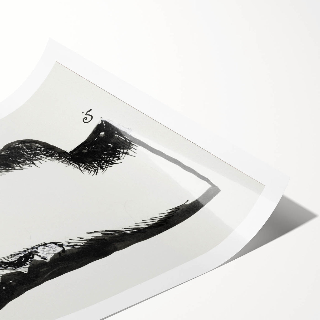 Expressionist Art - "Woman's Head" by Leo Gestel - Bold Profile Design