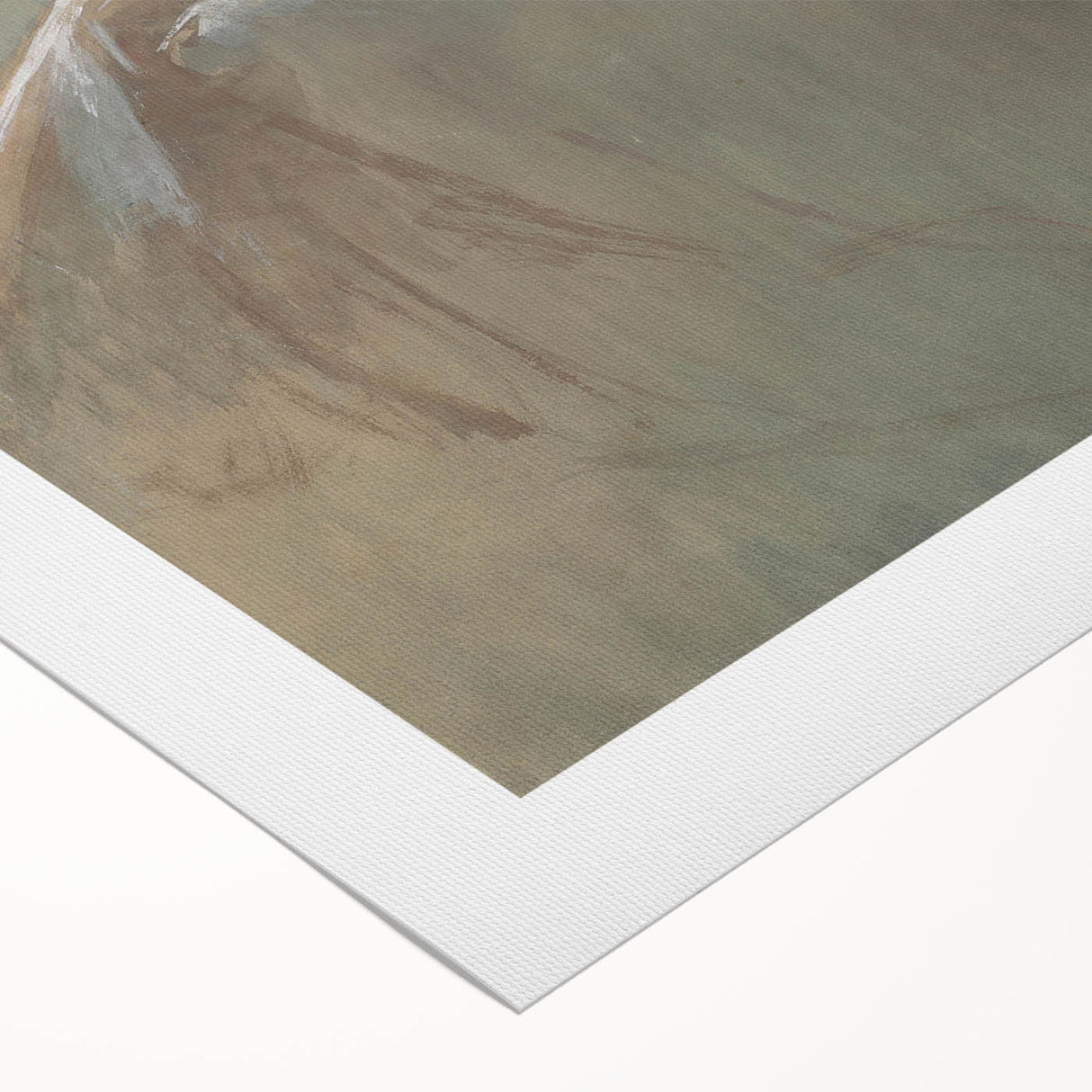 Old Woman Sitting - Romanticism Art by László Mednyánszky