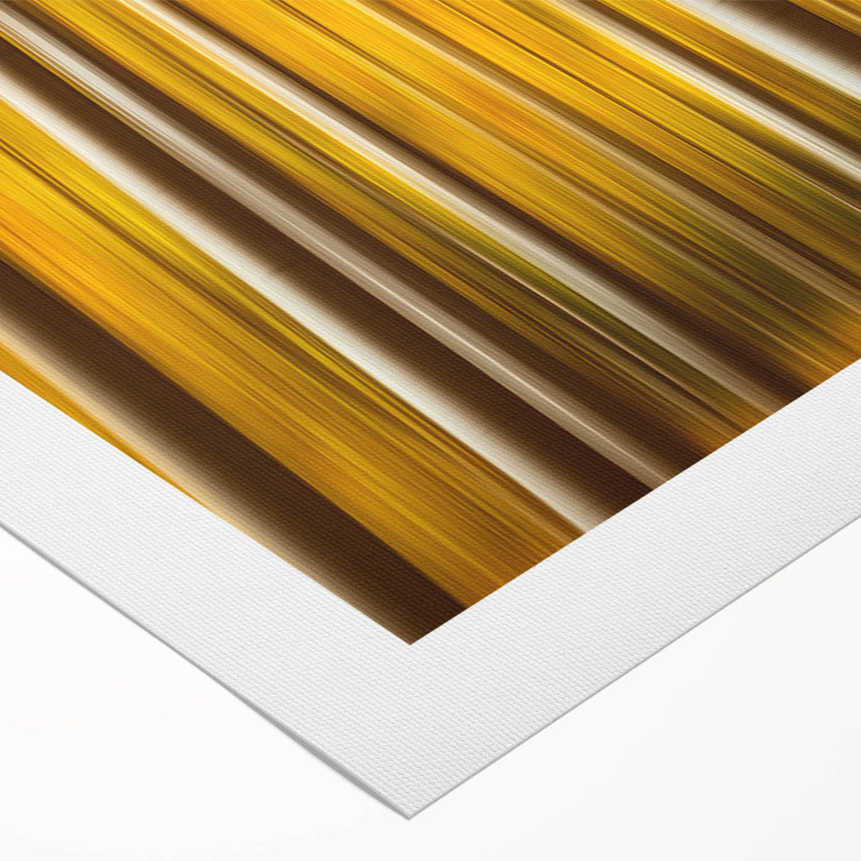 Golden Aspen Forest – Dynamic Abstract Autumn Motion Wall Art