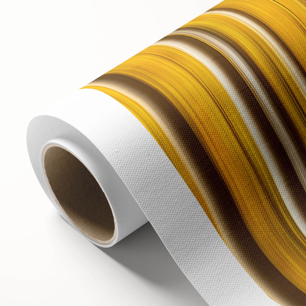 Golden Aspen Forest – Dynamic Abstract Autumn Motion Wall Art