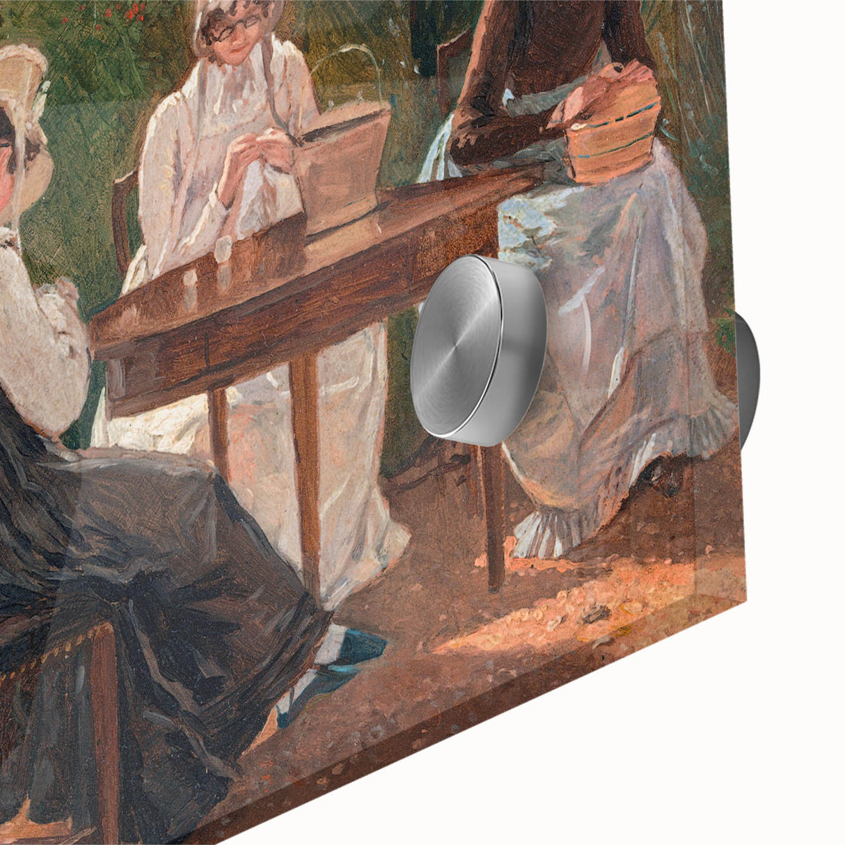 The Chalon Family in London - Romanticism Era Historical Canvas Print