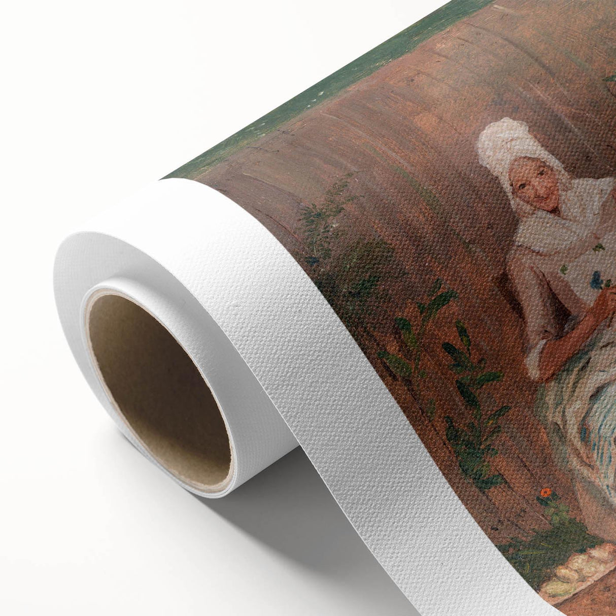 The Chalon Family in London - Romanticism Era Historical Canvas Print