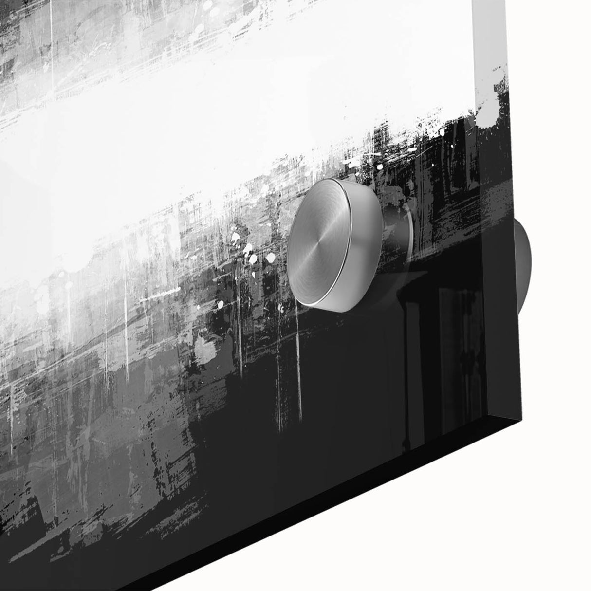 Modern Black and White Abstract Bedroom Wall Art – Framed & Canvas