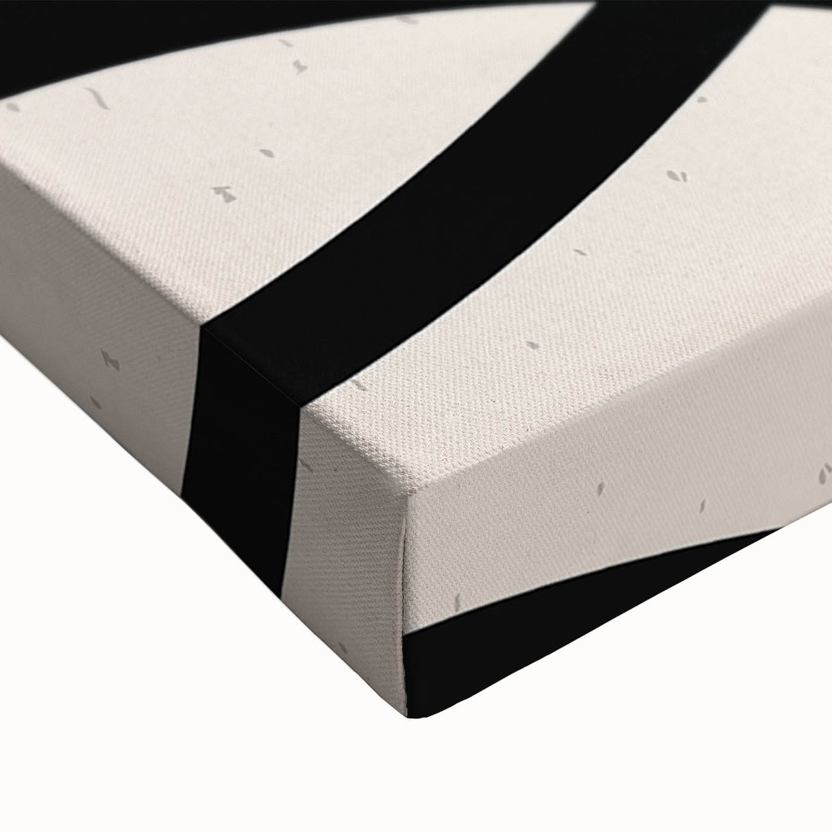 Modern Dining Room Art - Abstract Black and White Line Print