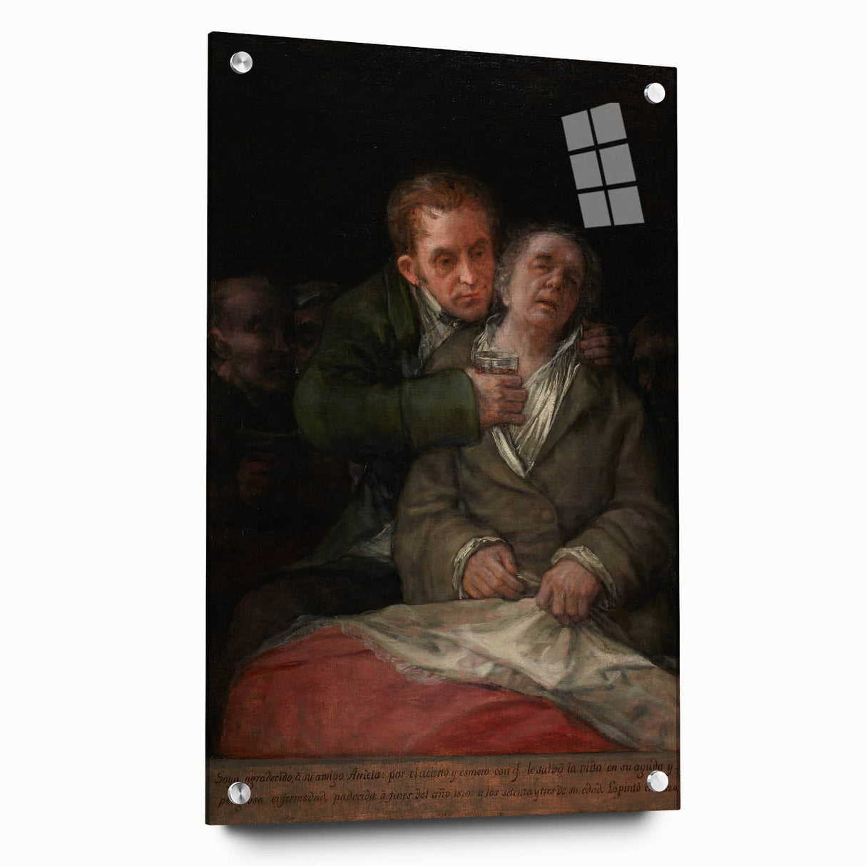 Goya's Portrait of Compassion - Romanticism Emotional Wall Art