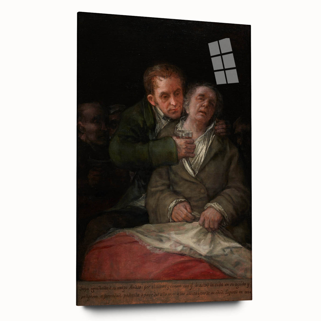 Goya's Portrait of Compassion - Romanticism Emotional Wall Art