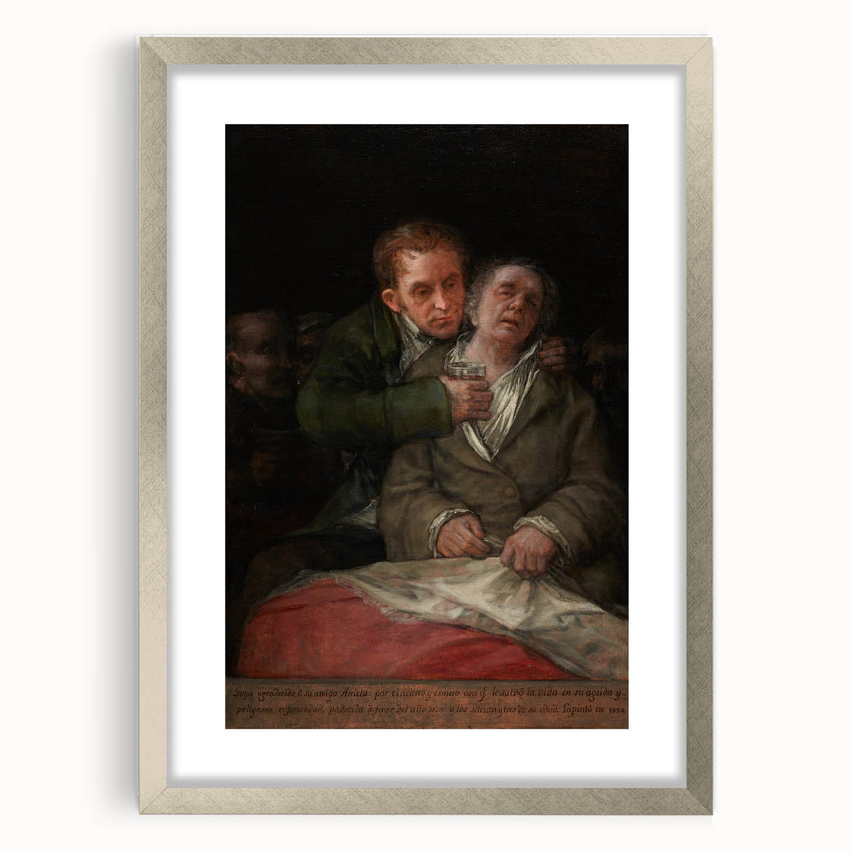 Goya's Portrait of Compassion - Romanticism Emotional Wall Art