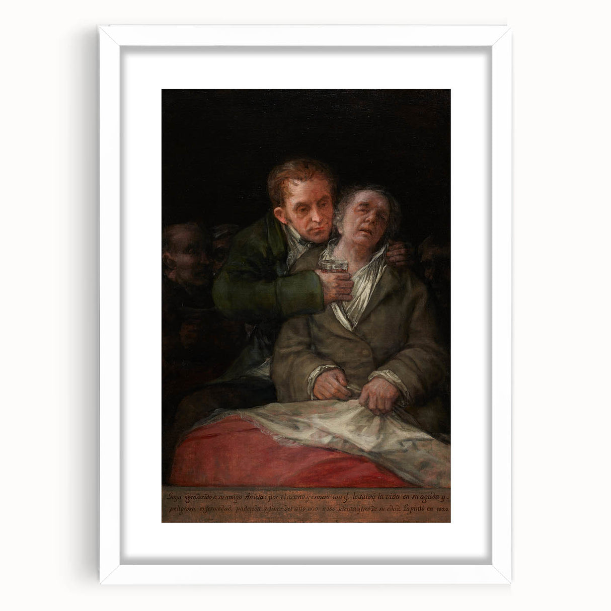Goya's Portrait of Compassion - Romanticism Emotional Wall Art